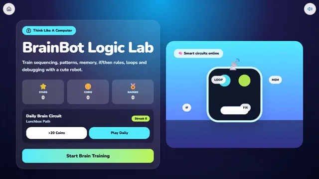 BrainBot Logic Lab cover