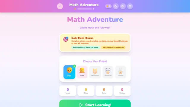 Math Adventure cover