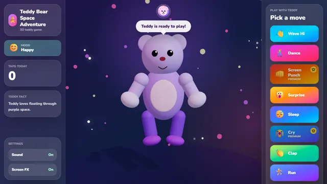 Teddy Bear Space Adventure cover